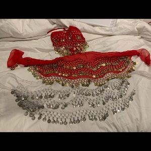 Belly dancing outfits